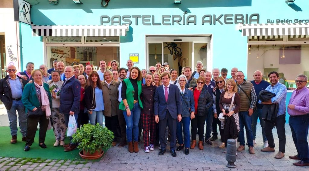 Martínez-Almeida: “Estoy convencido de que los ciudadanos de San Sebastián de los Reyes van a votar masivamente al proyecto que representa Lucía&nbsp;Fernández»