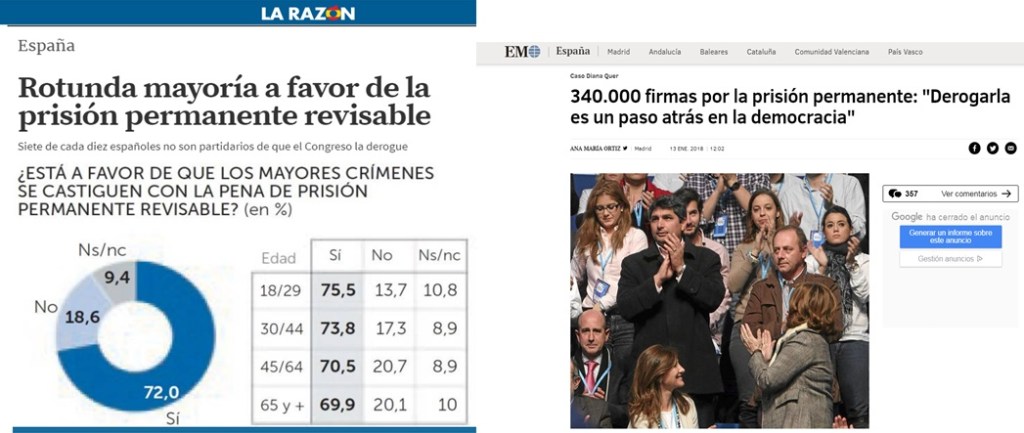 El Partido Popular de San Sebastián de los Reyes llevará al pleno municipal de este jueves su apoyo a la prisión permanente&nbsp;revisable