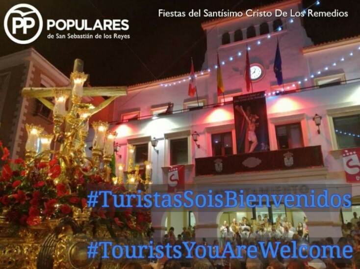 El PP invita a los vecinos y turistas a disfrutar de las tradiciones en las fiestas del Santísimo Cristo de los Remedios de San Sebastián de los&nbsp;Reyes