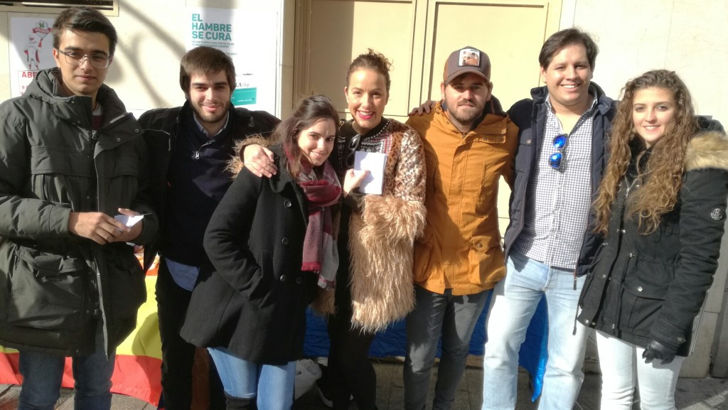 Nuevas Generaciones de Sanse logra recaudar 1.100 kilos de alimentos en su tradicional campaña solidaria para ayudar a las familias&nbsp;necesitadas