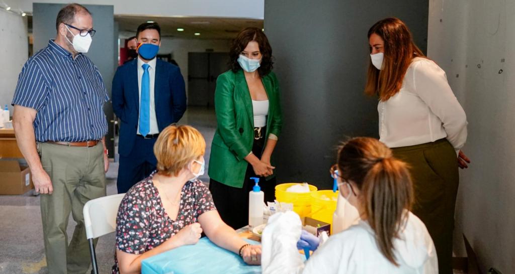 El Gobierno de Isabel Díaz Ayuso realizará test de   covid-19 a todos los vecinos de San&nbsp;Sebastián
