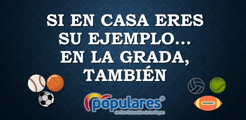 SI EN CASA ERES SU EJEMPLO…EN LA GRADA,&nbsp;TAMBIÉN